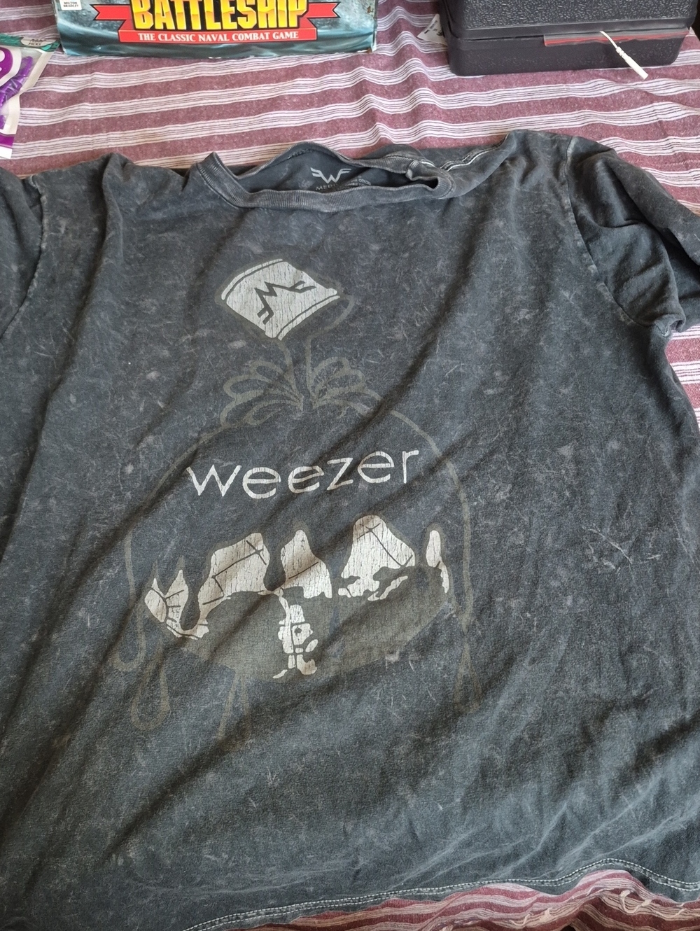 Weezer Graphic Band Tee in Black 2019